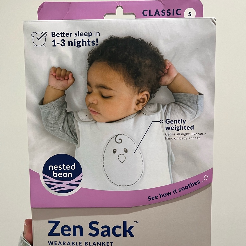 Zen nested bean sleep sack
